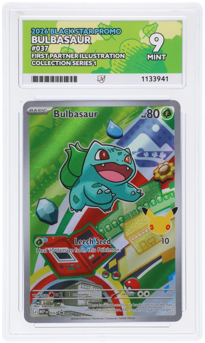 Bulbasaur 037 Ace Black Star Promo Pokemon Ace 9 Mint