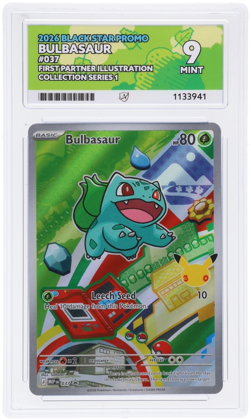 Bulbasaur 037 Ace Black Star Promo Pokemon Ace 9 Mint
