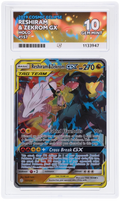 Reshiram & Zekrom Gx 157/236 Ace Cosmic Eclipse Pokemon Ace 10 Gem Mint