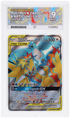 Moltres & Zapdos & Articuno Gx 66/68 Ace Hidden Fates Pokemon Ace 9 Mint