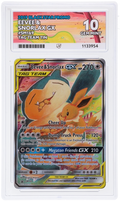 Eevee & Snorlax Gx SM169 Ace Black Star Promo Pokemon Ace 10 Gem Mint