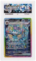 Vaporeon EX 205/187 Ace Terastal Festival EX Pokemon Japanese Ace 10 Gem Mint