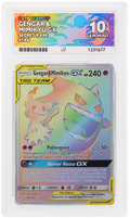Gengar & Mimikyu Gx 186/181 Ace Team Up Pokemon Ace 10 Gem Mint