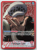 Trafalgar Law OP14-001 Leader The Azure Sea's Seven One Piece NM