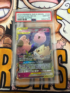 Togepi & Cleffa & Igglybuff Gx 143/236 Cosmic Eclipse Pokemon PSA 10