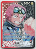 Koby (001) (Alternate Art) OP11-001 Leader A Fist of Divine Speed One Piece NM