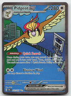 Pidgeot ex 225/197 Special Illustration Rare Obsidian Flames Pokemon NM