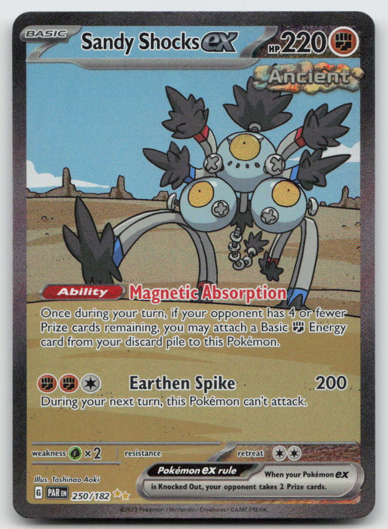 Sandy Shocks ex 250/182 Special Illustration Rare Paradox Rift Pokemon NM