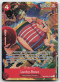 Lucky.Roux (TR) OP09-015 Treasure Rare A Fist of Divine Speed One Piece NM