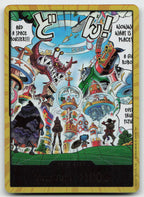 DON!! Card (Egghead) (Gold) DON!! The Azure Sea's Seven One Piece NM