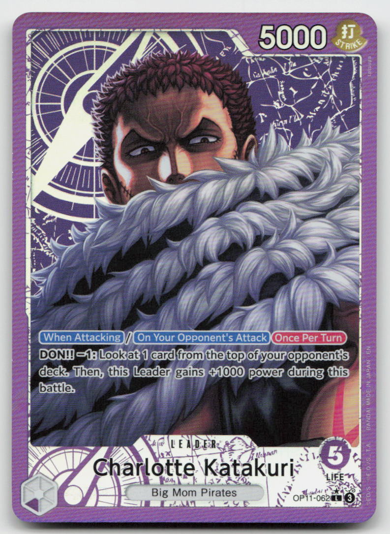 Charlotte Katakuri (062) (Alternate Art) OP11-062 A Fist of Divine Speed One Piece NM