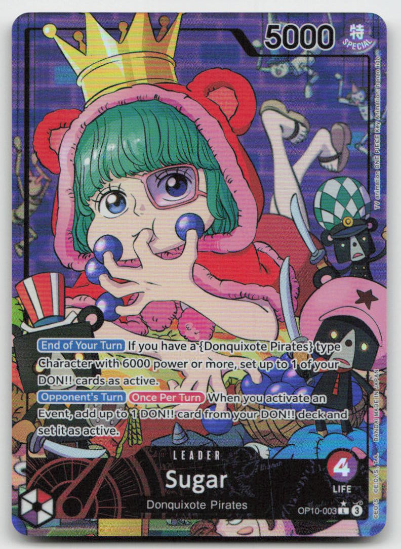 Sugar (003) (Parallel) OP10-003 Leader Royal Blood One Piece NM