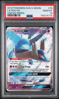 Latios Gx 78/236 Unified Minds Pokemon PSA 10