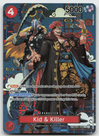 Kid & Killer EB01-003 Rare The Azure Sea's Seven One Piece NM