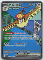 Pidgeot ex 225/197 Special Illustration Rare Obsidian Flames Pokemon NM