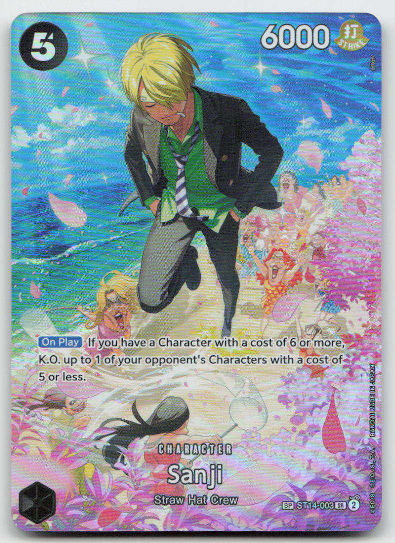 Sanji (SP) ST14-003 Super Rare Royal Blood One Piece NM