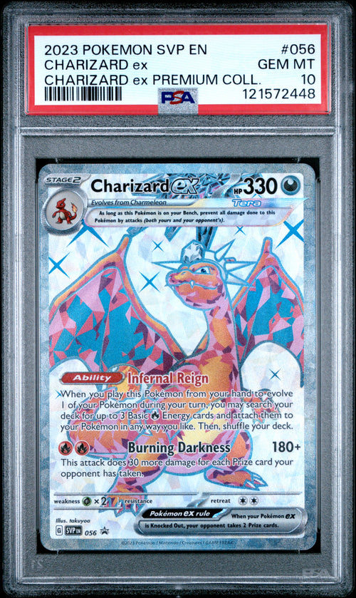 Charizard EX 056 Premium Collection Svp En-sv Black Star Promo Pokemon PSA 10