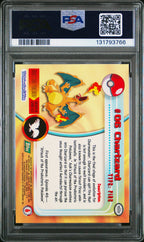 Charizard 6 Topps Tv Pokemon PSA 9