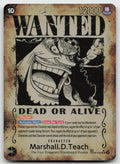 Marshall.D.Teach (093) (Wanted Poster) OP09-093 Emperors in the New World One Piece NM