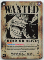 Marshall.D.Teach (093) (Wanted Poster) OP09-093 Emperors in the New World One Piece NM