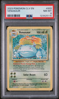 Venusaur 003 Pokemon PSA 8