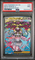 Mega Diancie EX 267 Attack Rare Ascended Heroes Pokemon PSA 9