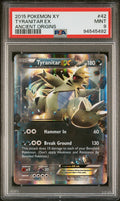 Tyranitar EX 42/98 Ancient Origins Pokemon PSA 9