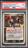 Greninja-Gold Star 144 Celebrations Elite Trainer Box Pokemon PSA 9