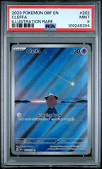Cleffa 202/197 Illustration Rare Obf En-Obsidian Flames Pokemon PSA 9