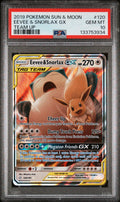 Eevee & Snorlax Gx 120/181 Team Up Pokemon PSA 10