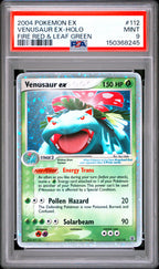 Venusaur EX Holo 112 Fire Red & Leaf Green Pokemon PSA 9