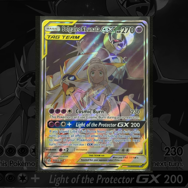 Solgaleo & Lunala GX 216/236