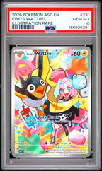 Iono's Wattrel 231 Illustration Rare Ascended Heroes Pokemon PSA 10