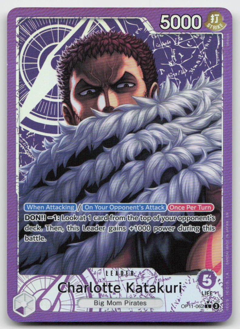 Charlotte Katakuri (062) (Alternate Art) OP11-062 A Fist of Divine Speed One Piece NM