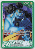 Jinbe (021) (Alternate Art) OP11-021 Leader A Fist of Divine Speed One Piece NM