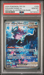 Walking Wake EX 205/162 Special Illustration Rare Pokemon PSA 10