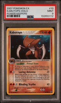Kabutops Holo 10/108 Power Keepers Pokemon PSA 9