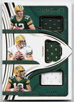 NFL - Aaron Rodgers, Brett Favre, Jordan Love /49 Triple Patch