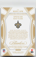 NFL - Spencer Rattler /15 Dual Patch Auto RC
