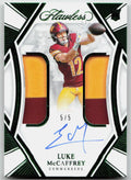 NFL - Luke McCaffery /5 Dual Patch Auto RC