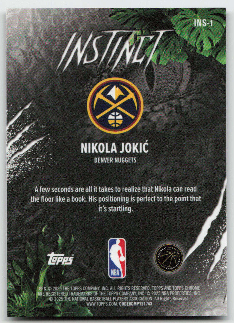 NBA - Nikola Jokic /75 Instinct