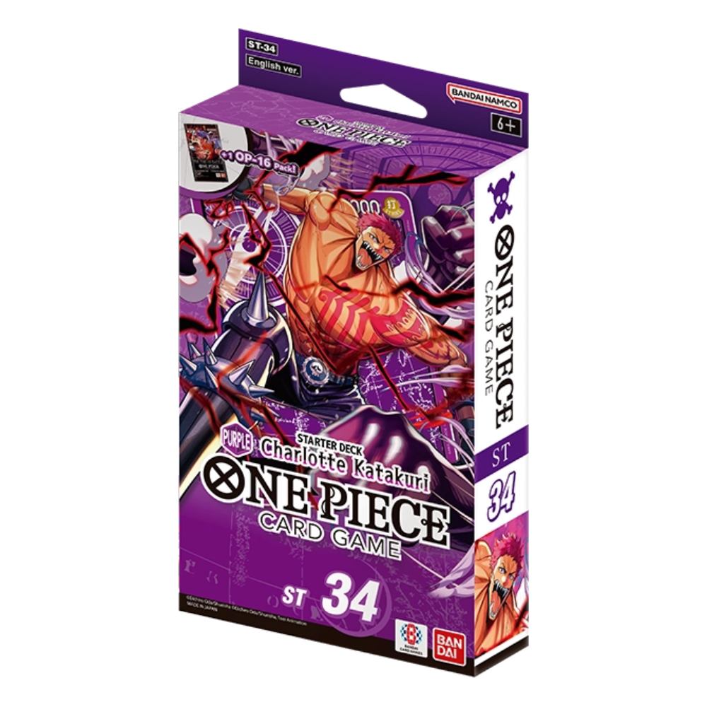 One Piece Card Game: Starter Deck - Purple Charlotte Katakuri [ST-34]
