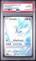 Cresselia 071/64 Illustration Rare Shrouded Fable Pokemon PSA 10