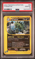 Tyranitar 66/165 Expedition Pokemon PSA 10