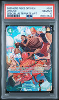 Urouge 021 Special Alternate Art One Piece Op10-Royal Blood One Piece PSA 10