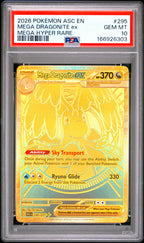 Mega Dragonite EX 295 Hyper Rare Ascended Heroes Pokemon PSA 10