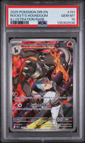 Team Rocket's Houndoom 191/182 Illustration Rare Pokemon PSA 10